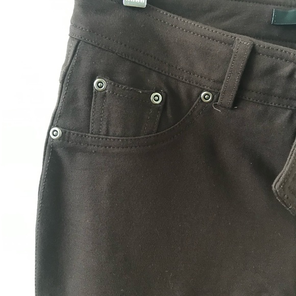 Simon Chang - EUC - Brown stretch Denim - Sz 10 - Picture 2 of 11